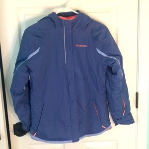 Columbia Kids’ snowboard/ski jacket. Girls L